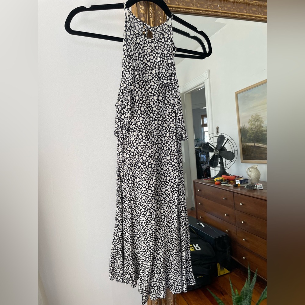 Zara ditsy ruffle mini dress - Picture 9 of 13